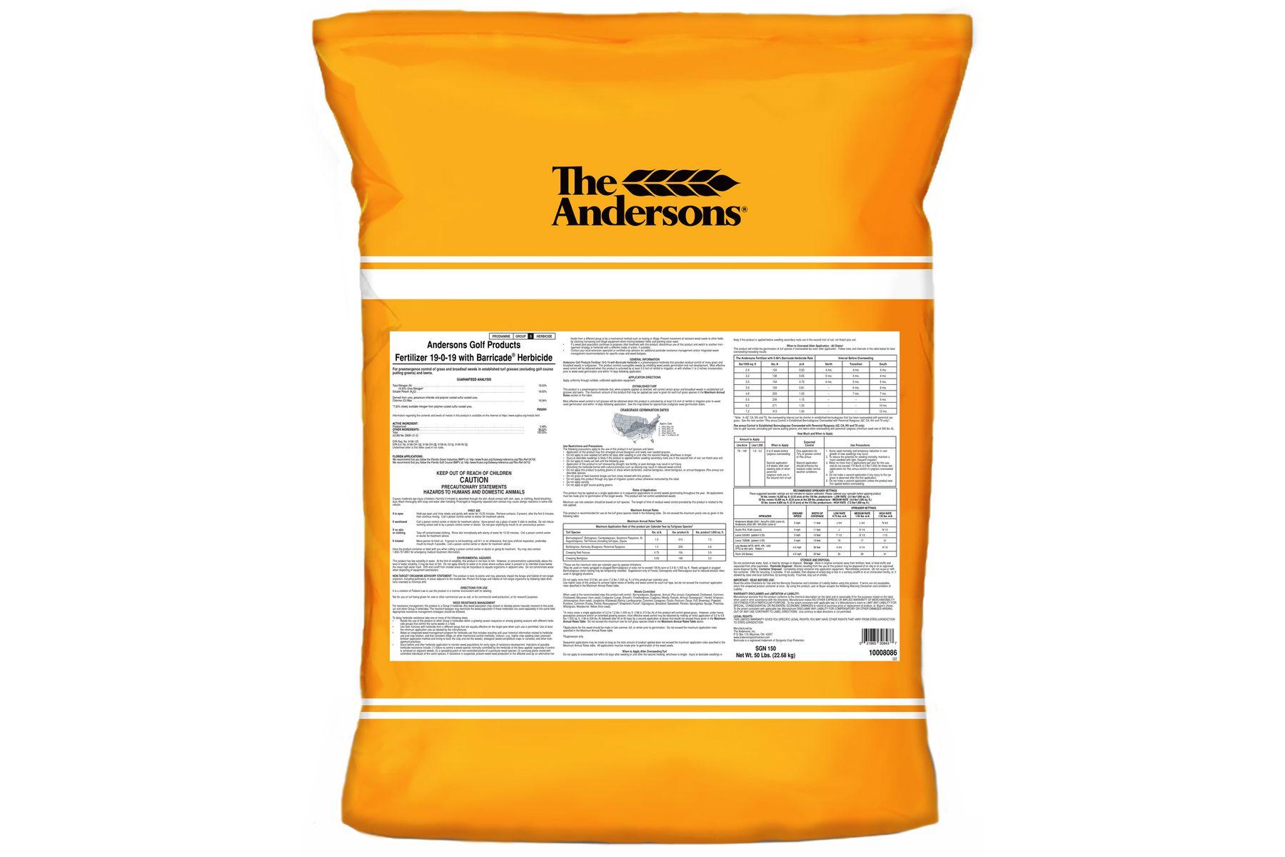 19-0-19 + 0.48%… | The Andersons Professional Turf & Ornamental